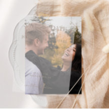 Élégante Rose Sépia Taupe Vintage Enregistrer la D