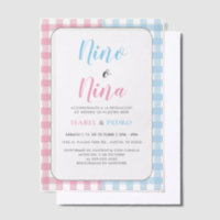 en vichy Classic Nino o Nina Spanish Gender Revela