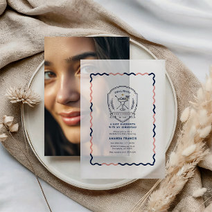 Invitations En Vélin Fête de Bachelorette ultime Préparatoire Margarita