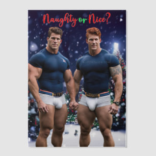 Invitations En Vélin Les sapins de Noël lumineux de SlipperyJoe deux mu