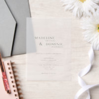 Madeline Forest Green Simple Mariage moderne