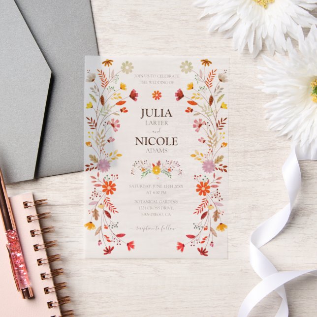 Invitations En Vélin Mariage tendance mexicain Talavera Floral Fiesta (Mariage)