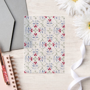 Invitations En Vélin Motif d'aquarelle de porte marocaine tropicale