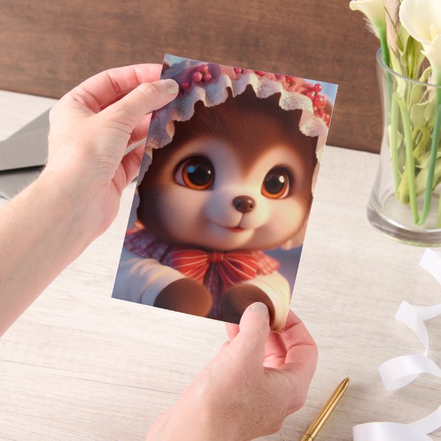 Invitations En Vélin Nouveau bébé (Ordinateur de poche)