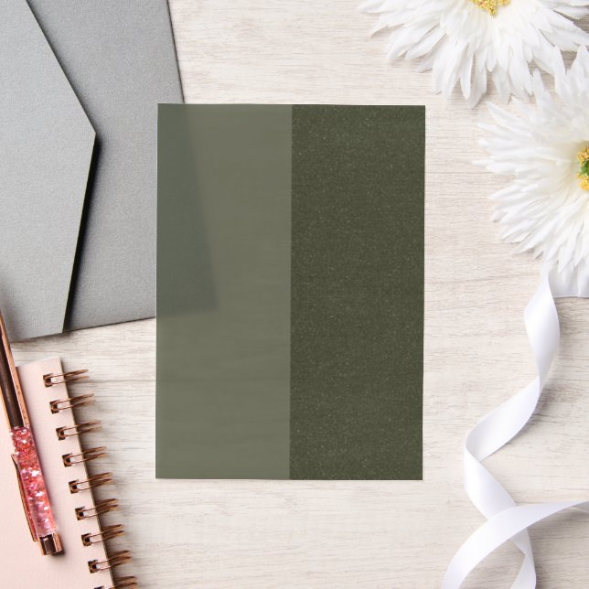 Invitations En Vélin Superposition de volume de mousse moderne personna (Mariage)