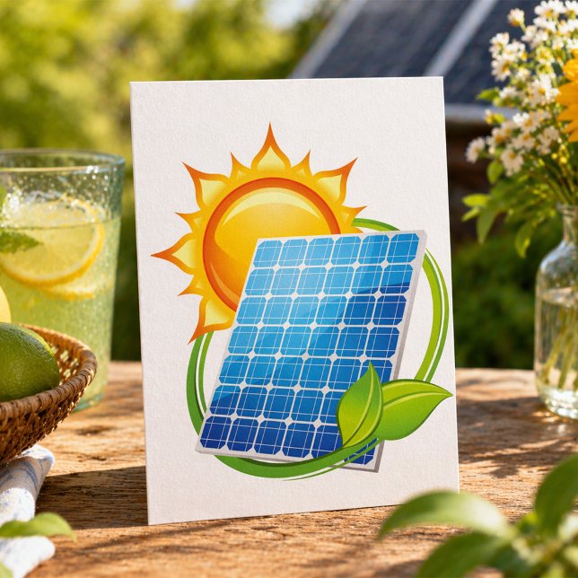 Invitations Énergie Solaire (Créateur téléchargé)