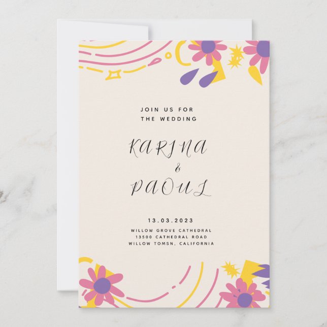 Invitations et annonces (Devant)