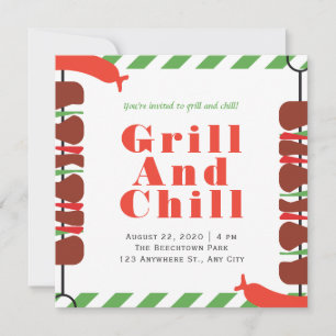 Invitations Et Annonces De Grill And Chill