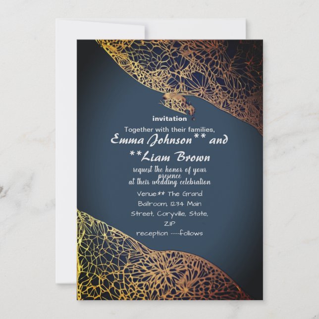 invitations et papeterie (Devant)