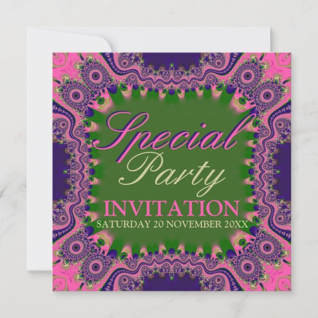 Invitations Exotic Bohemian Girls (Devant)