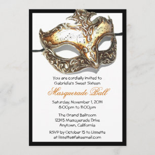 Invitations faites sur commande de boule de