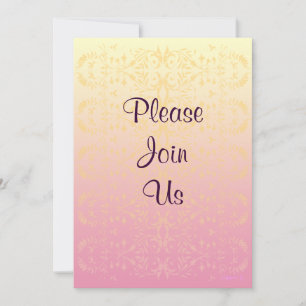 Invitations faites sur commande de douche de