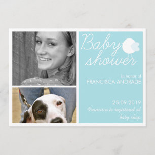 Invitations faites sur commande de photo pour des