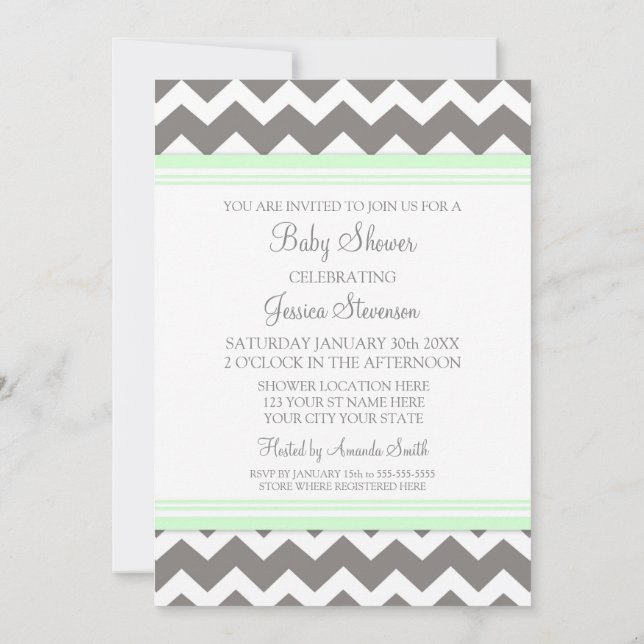 Invitations faites sur commande grises en bon état (Dos)