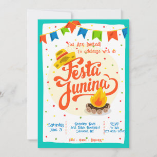 Invitations Festa Junina Party