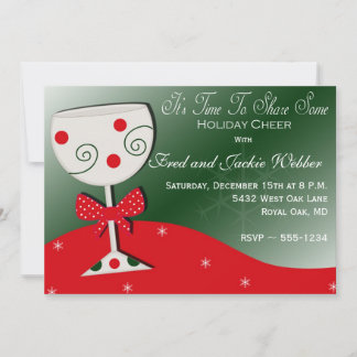 Invitations fêtes ou fêtes de Noël