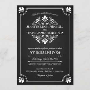 Invitations fleuries de mariage de tableau d'art