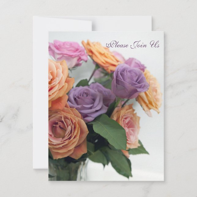 Invitations florales (Devant)