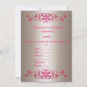 INVITATIONS FLOURDES DE CRIMSON PAR IDODESIGNS