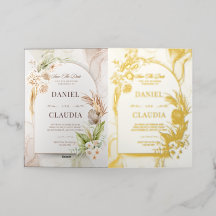 Invitations Foil : Élégante brillance pour inoubli
