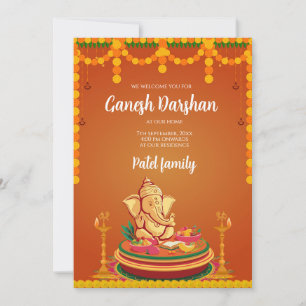 Invitations Ganesh Invitations numériques Ganpati