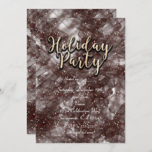 Invitations Glam Glittery Fêtes