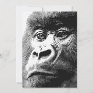 Invitations Gorille