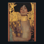 Invitations Gustav Klimt Judith<br><div class="desc">Invitations Gustav Klimt Judith. Peinture à l'huile sur toile de 1901. La belle représentation de Gustav Klimt de l’histoire biblique de Judith et Holofernes. Idéal pour les amateurs de symbolisme autrichien,  de Klimt et d'art.</div>
