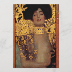Invitations Gustav Klimt Judith