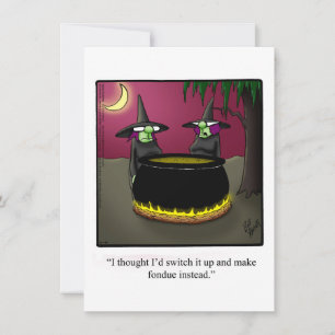 Invitations Hilarious Halloween Humour Party