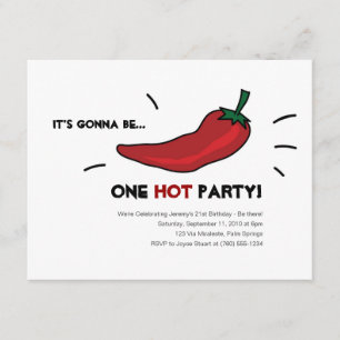 Invitations Hot Party