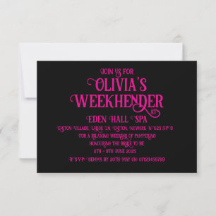 Invitations   Invitations de fête sur mesure.