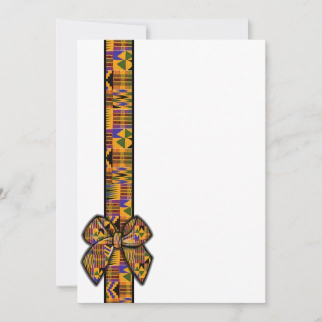 Invitations Kente (Devant)