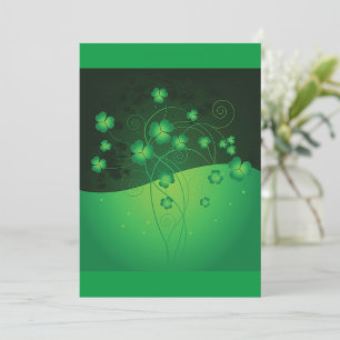 Invitations Lucky Clover