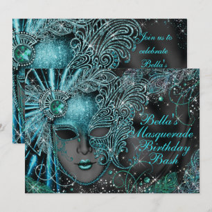 Invitations magnifiques de la fête Masquerade