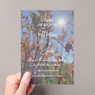 Invitations mariage