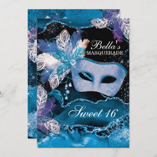 Invitations Masquerade Anniversaire