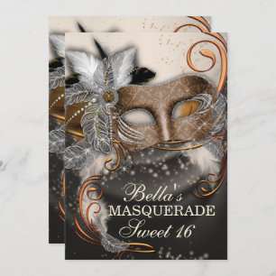 Invitations Masquerade Anniversaire