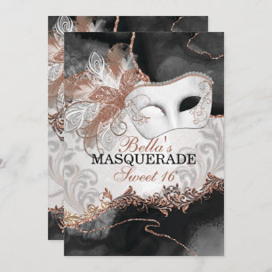 Invitations Masquerade Anniversaire