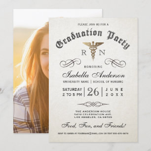 Invitations Médicales d'obtention du diplôme