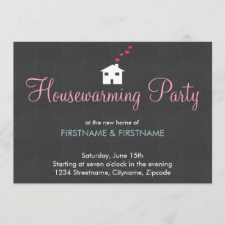 Invitations modernes simples de partie de