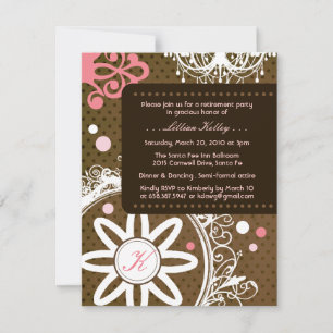 Invitations Monogrammes de luxe