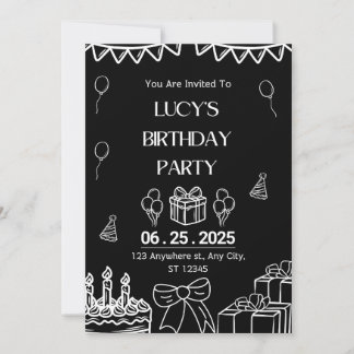 Invitations neutres selon le genre