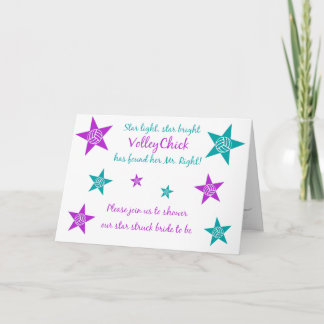 Invitations nuptiales de volleyball