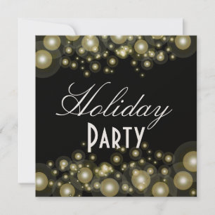 Invitations officielles, bulles de champagne