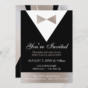 Invitations officielles  Le Champagne de la robe T