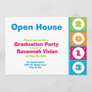Invitations Open House 2013 du Parti des diplômés