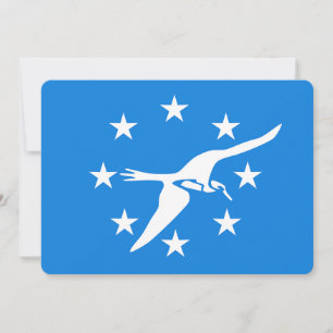 Invitations patriotiques avec Drapeau du Corpus Ch