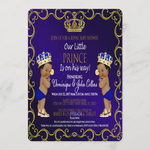 Invitations personnalisables de baby shower