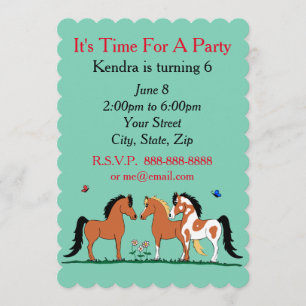 Invitations personnalisables pour les potes de che